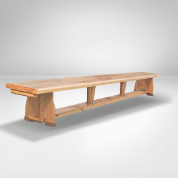 Скамья гимнастическая 2,5м на деревянных ножках