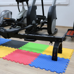 Мат-пазл повышенной плотности 48х48 см, 8 мм (Синий)